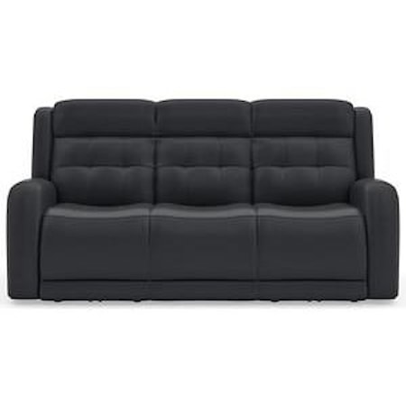 Transitional Power Reclining Sofa